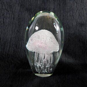 Pale Pink Jellyfish Paperweight # 26245
